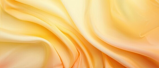 Fototapeta premium Soft Yellow Fabric Texture