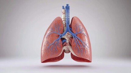 Human Respiratory Health Lung Anatomy