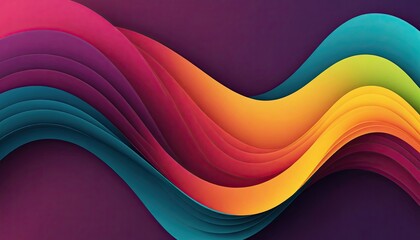 Fototapeta premium Colorful abstract gradient background wallpaper decoration backdrop design 4k quality