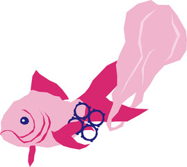 Animals become entangled in waste