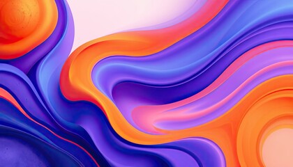 Fototapeta premium Colorful abstract shape background wallpaper 4K HD quality wallpaper illustration design