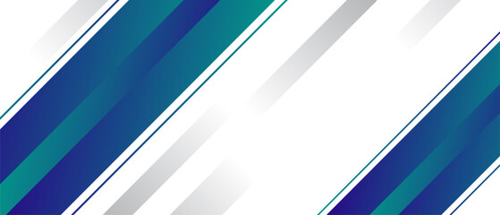 Dynamic interplay of blue and gray stripes creating a modern abstract background design with a minimalist aesthetic