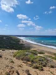 Schöner Strand auf Zypern 