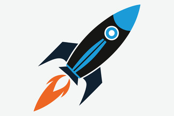 Rocket vector illustration 