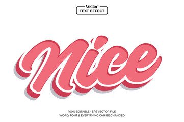 Vintage Editable Text effect Premium Vector