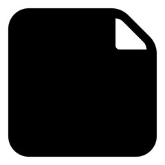 File icon for documents and organization