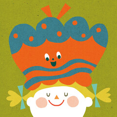 child wearing a hat  06