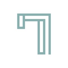 Monogram 7. Number 7. Number 7 design logo. Monogram letter mark 7 logo design. Monogram design vector logo. Monogram number 7 logo design. Simple number 7 monogram. Monogram 7 design logo.