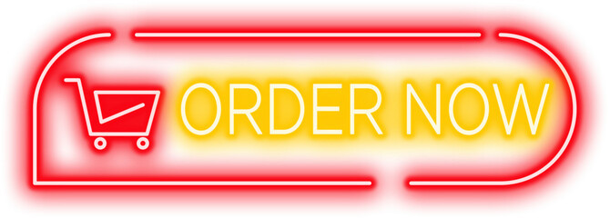 Order Now Neon Button