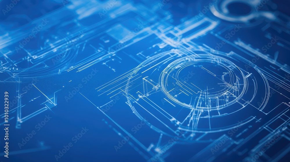 Poster Technical blueprints in abstract innovation