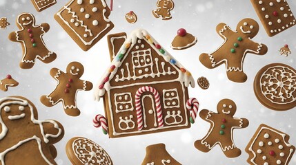 Fototapeta premium christmas cookies