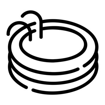 recommend clip art: swimming pool Line Icon