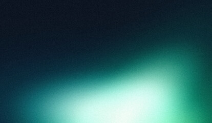 Abstract dark blue color spot grainy gradient backdrop design with light leaks seamless colors, banner, poster, website header.