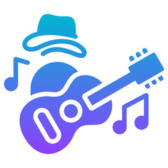 Obraz premium Blues Icon
