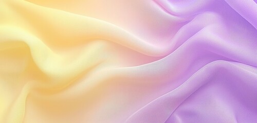 Obraz premium Textile Texture: Pale Yellow and Purple Mixture