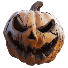 Scary Jack-o'-Lantern Halloween Pumpkin