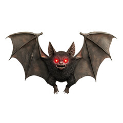 Cute Halloween Bat Illustration