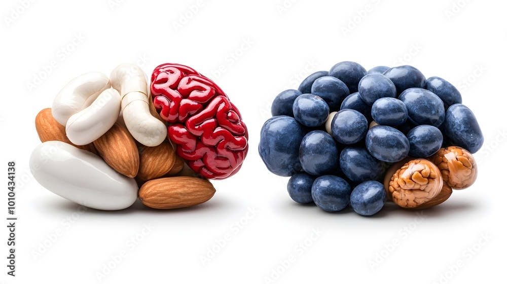 Poster exploring the profound gut brain connection and its significant impact on mental health wellness and