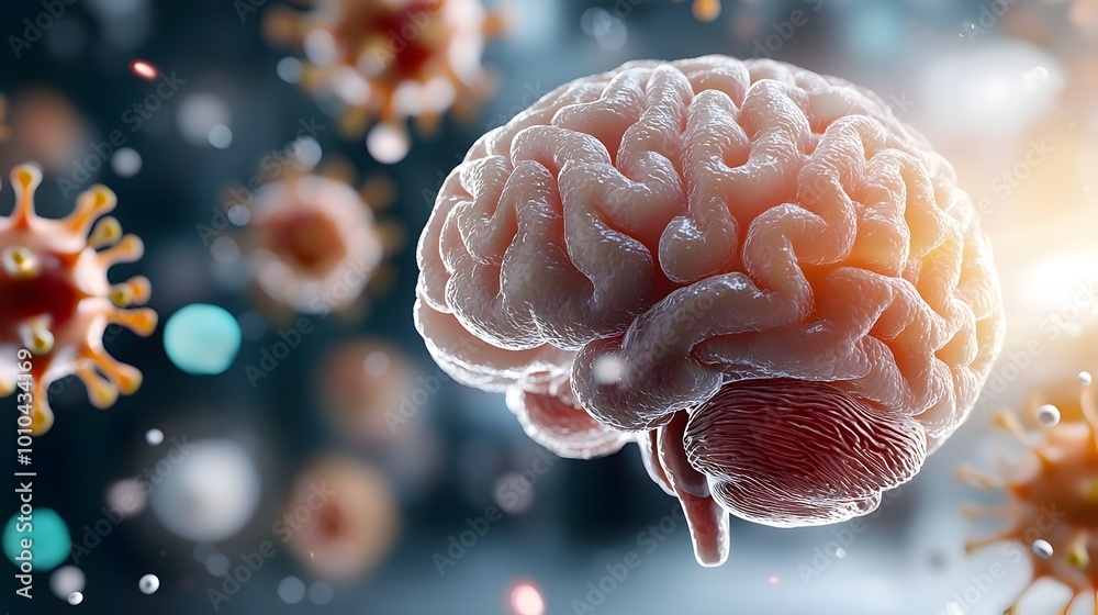 Poster Exploring the Gut Brain Axis Understanding How Gut Health and the Microbiome Influence Mental Wellbeing Mood and Cognitive Function