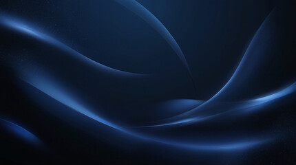 Blue abstract background with a dark, elegant and mysterious atmosphere