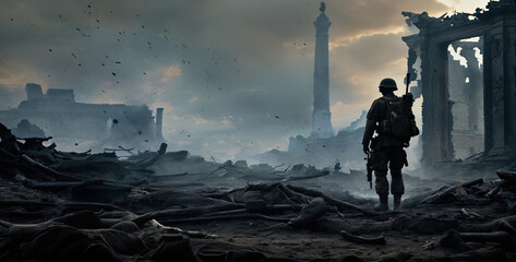 "The Soldier in the fog