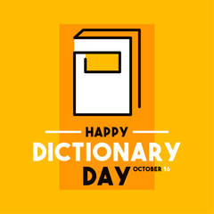 Dictionary Day. October 16.