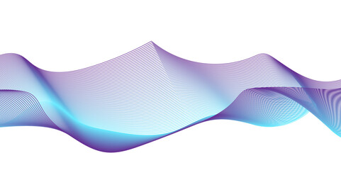 Geometric flow isolated science curve energy blue blend web technology smooth futuristic line. vector science bright frequency technical beautiful digital stripe line modern background.