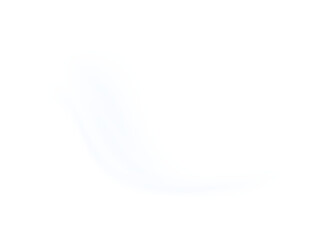 Modern abstract glowing wave transparent background. Dynamic white flowing wave shapes design element