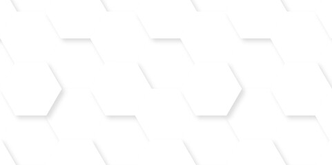 White abstract honeycomb mosaic and tile geometric hexagon vector illustration. geometric digital technology polygon science vintage square mosaic and web cover business texture.