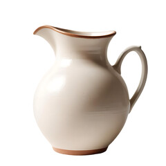 A ceramic pitcher