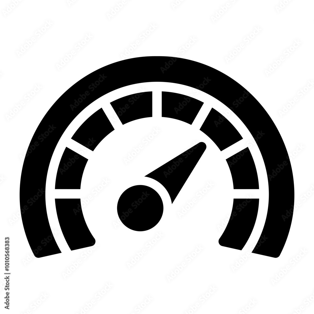 Sticker speedometer