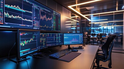 Immersive Financial Analytics: Data-Driven Insights in a Modern Trading Environment