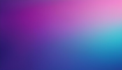 Fototapeta premium Blurred color gradients of blue, pink and purple. Subtle color gradient background for dark abstract background, banner, card poster, wallpaper, design, website header