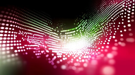 Fototapeta premium Abstract Pink and Green Bokeh Lights Background