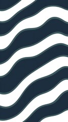 Obraz premium Abstract Blue and White Wavy Pattern Background
