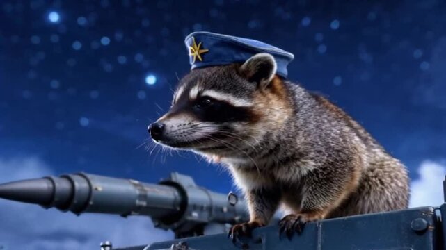 animal that becomes captain of a battleship