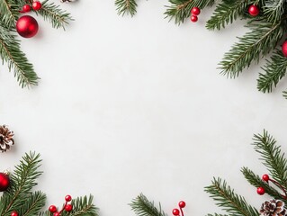 Christmas New Year background. Festive Xmas composition