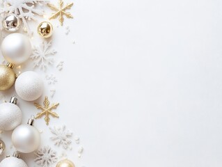 Christmas New Year background. Festive Xmas composition