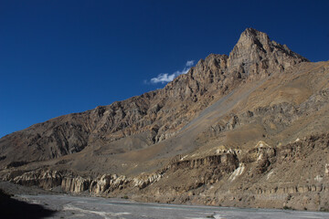 Spiti Valley Landscape, Himachal pradesh.