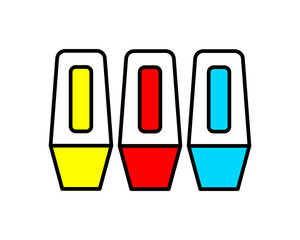 Illustration of a pen marker, symbolizing highlighting, drawing, or creative sketching activities