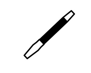 Illustration of a pen marker, symbolizing highlighting, drawing, or creative sketching activities