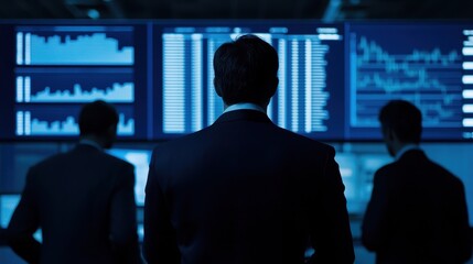 Analyzing Financial Data: Silhouettes in a Digital Landscape