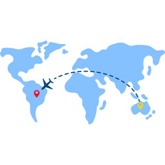 World Travel Route