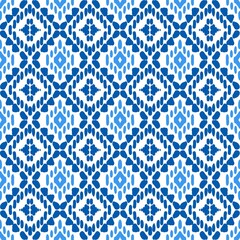 
Ikat seamless pattern. with ethnic elements. Design element for sale banners, posters, labels, and gift wrapping paper.