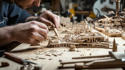 Artisanal Craftsmanship: Creating a Miniature Masterpiece