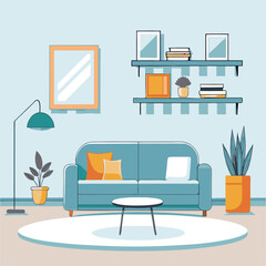 Collection of Colorful Sofas and Couches