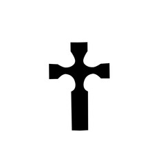 Christian Cross, Collection of different cross vector icons