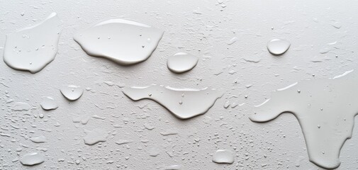 Close-up of water droplets leaking from ceiling, moisture buildup and damage, urgent home repair need, interior leak