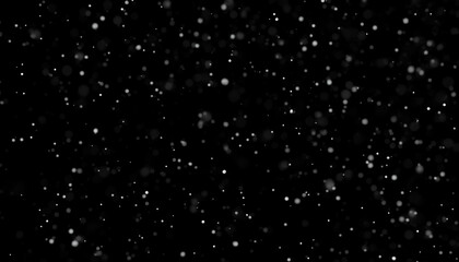 Fototapeta premium 星空 夜空 雪 粒子 コントラスト 静寂 美しさ 自然 宇宙 平和 冬季 黒と白 モノクローム 抽象的 アート テクスチャー 背景 瞑想 安らぎ 幻想