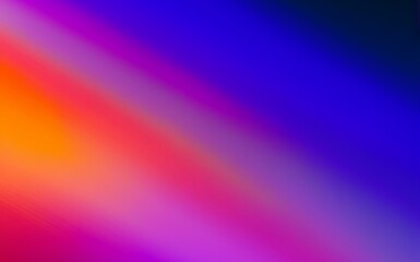 Fototapeta premium Blurred color gradient purple pink orange rough color gradient background dark abstract background banner poster card wallpaper website header design